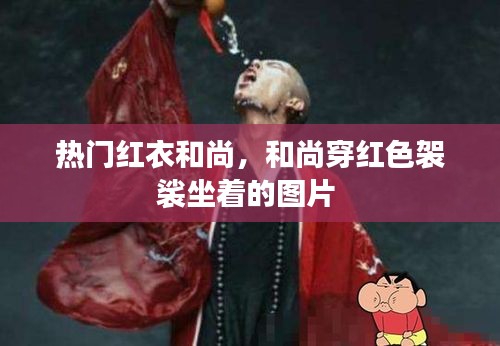 热门红衣和尚,和尚穿红色袈裟坐着的图片