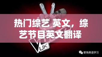 热门综艺 英文,综艺节目英文翻译
