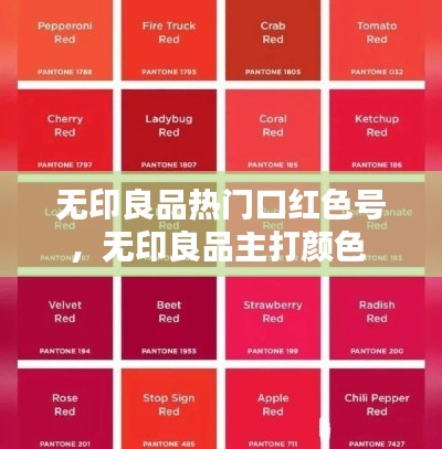 无印良品热门口红色号,无印良品主打颜色