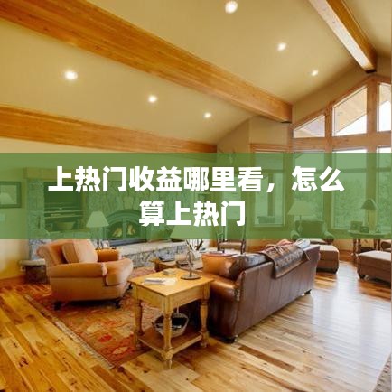 上热门收益哪里看,怎么算上热门