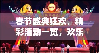 春节盛典狂欢,精彩活动一览,欢乐迎新春!