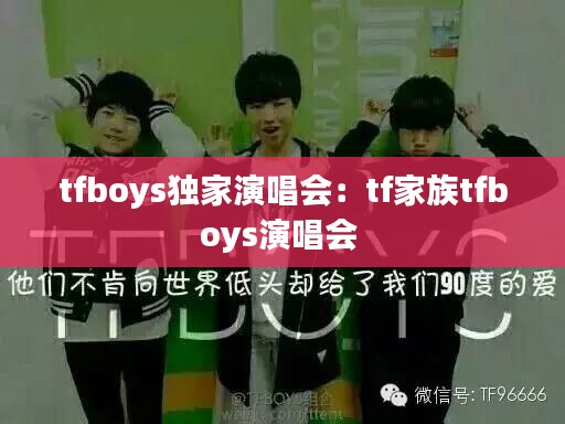 tfboys独家演唱会:tf家族tfboys演唱会