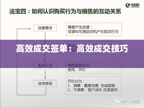 高效成交签单:高效成交技巧