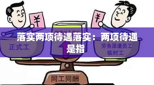 落实两项待遇落实:两项待遇是指