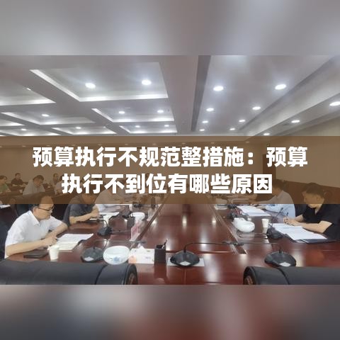 预算执行不规范整措施:预算执行不到位有哪些原因