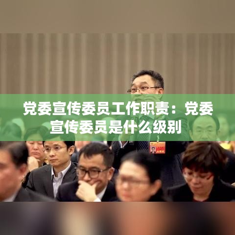 党委宣传委员工作职责:党委宣传委员是什么级别