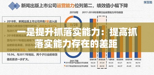 一是提升抓落实能力:提高抓落实能力存在的差距