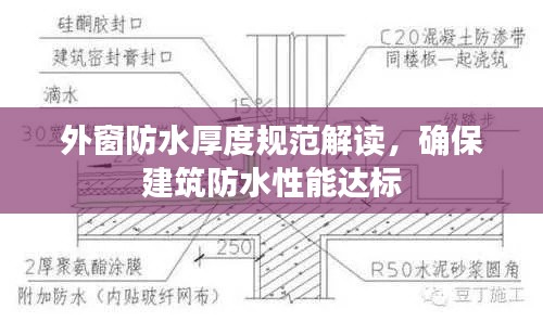 外窗防水厚度规范解读,确保建筑防水性能达标