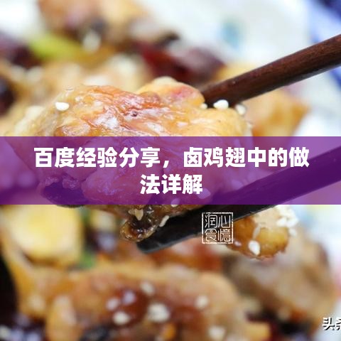百度经验分享,卤鸡翅中的做法详解