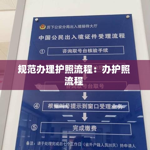 规范办理护照流程:办护照 流程