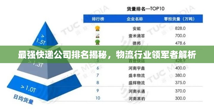 最强快递公司排名揭秘,物流行业领军者解析