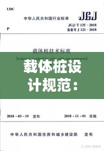 载体桩设计规范:载体桩的适用条件