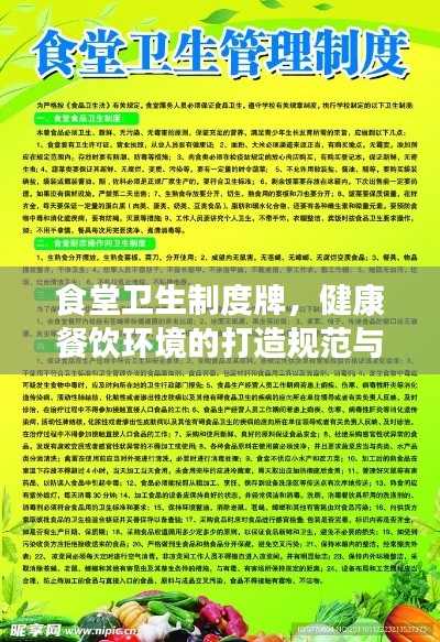 食堂卫生制度牌,健康餐饮环境的打造规范与指南