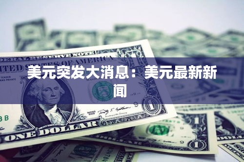 美元突发大消息:美元最新新闻