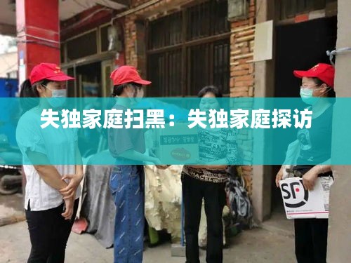 失独家庭扫黑:失独家庭探访