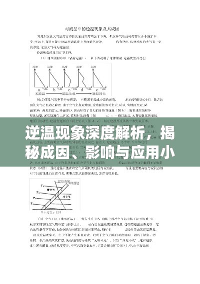 逆温现象深度解析,揭秘成因、影响与应用小专题