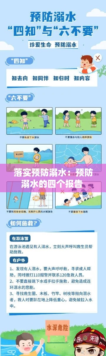 落实预防溺水:预防溺水的四个报告