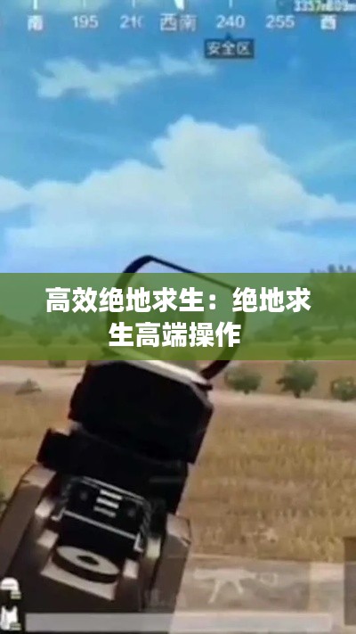 高效绝地求生:绝地求生高端操作