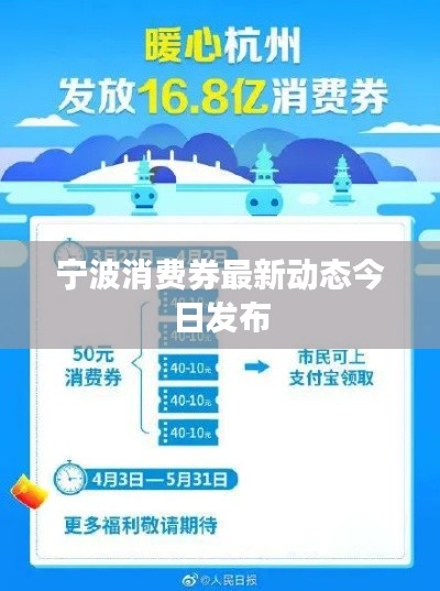 宁波消费券最新动态今日发布
