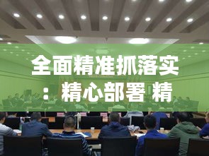 全面精准抓落实:精心部署 精准落实