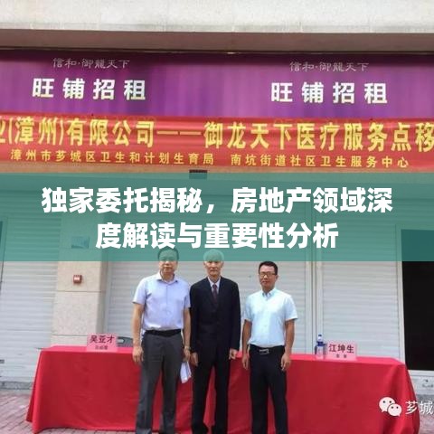 独家委托揭秘,房地产领域深度解读与重要性分析