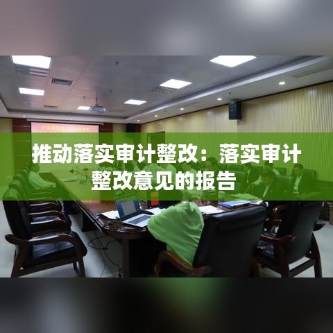 推动落实审计整改:落实审计整改意见的报告
