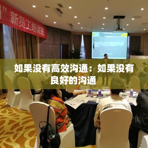 如果没有高效沟通:如果没有良好的沟通