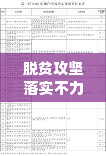 脱贫攻坚落实不力奖惩:脱贫攻坚绩效考核反馈问题整改报告