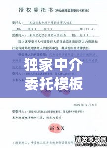 独家中介委托模板:中介独家委托违法吗
