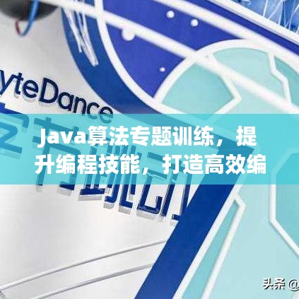 Java算法专题训练,提升编程技能,打造高效编程高手