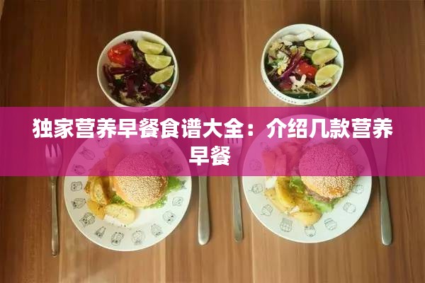 独家营养早餐食谱大全:介绍几款营养早餐
