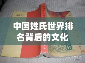 中国姓氏世界排名背后的文化深意与传承奥秘探索