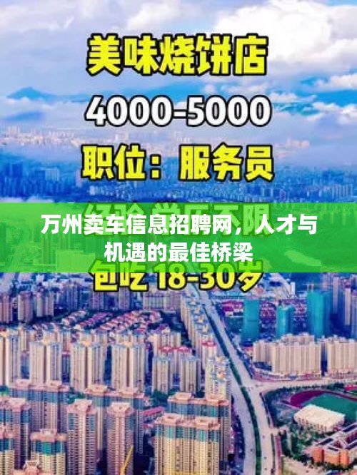 万州卖车信息招聘网,人才与机遇的最佳桥梁