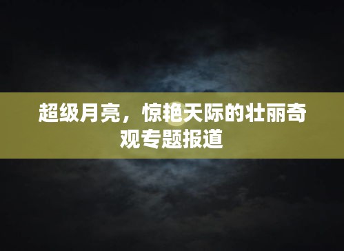 超级月亮,惊艳天际的壮丽奇观专题报道