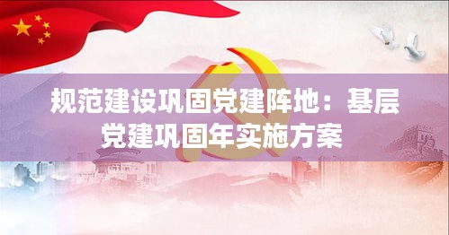 规范建设巩固党建阵地:基层党建巩固年实施方案
