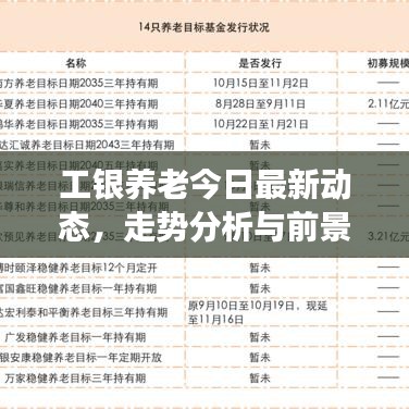 工银养老今日最新动态,走势分析与前景展望
