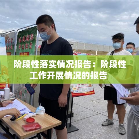 阶段性落实情况报告:阶段性工作开展情况的报告