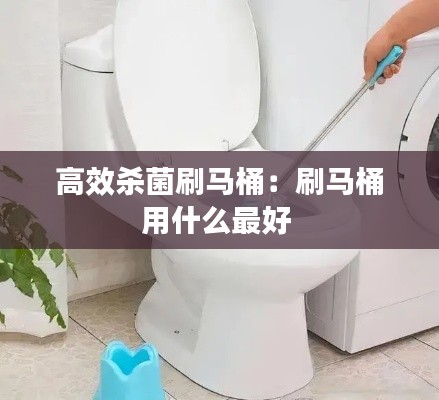 高效杀菌刷马桶:刷马桶用什么最好