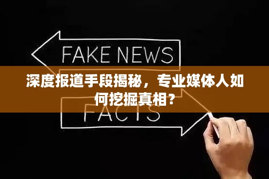 深度报道手段揭秘,专业媒体人如何挖掘真相?