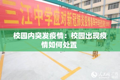 校园内突发疫情:校园出现疫情如何处置