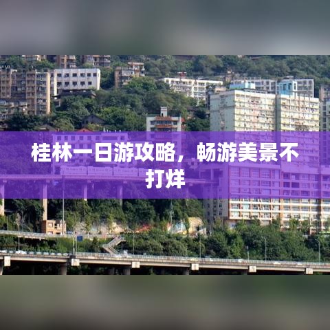 桂林一日游攻略,畅游美景不打烊