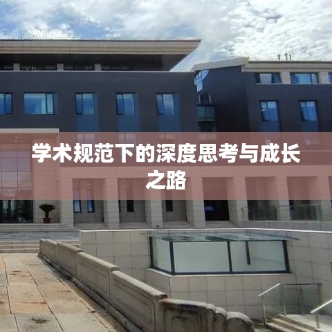 学术规范下的深度思考与成长之路