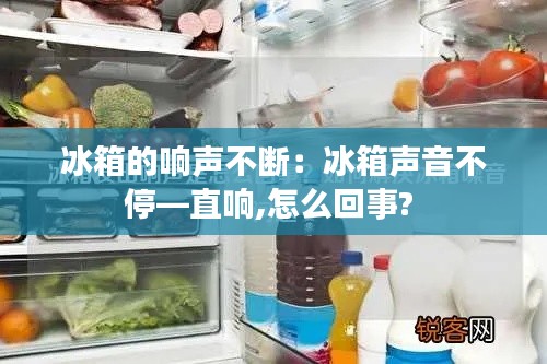 冰箱的响声不断:冰箱声音不停—直响,怎么回事?