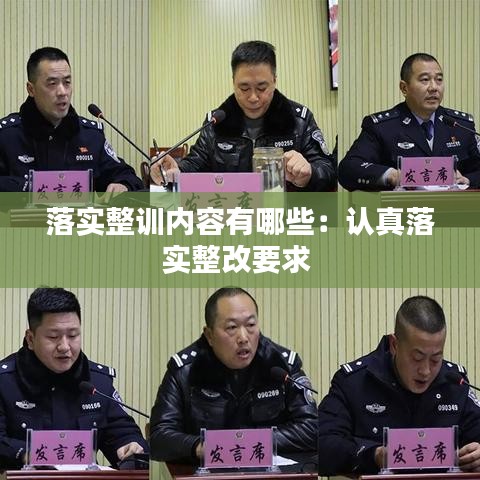 落实整训内容有哪些:认真落实整改要求