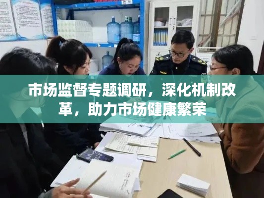 市场监督专题调研,深化机制改革,助力市场健康繁荣