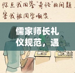 儒家师长礼仪规范,遇见师长如何展现尊重之道