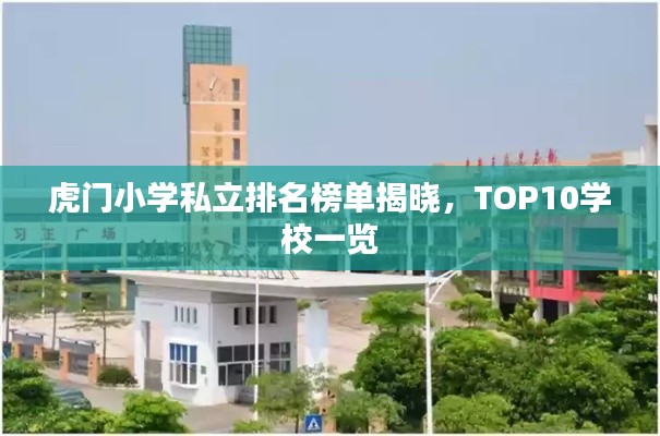 虎门小学私立排名榜单揭晓,TOP10学校一览