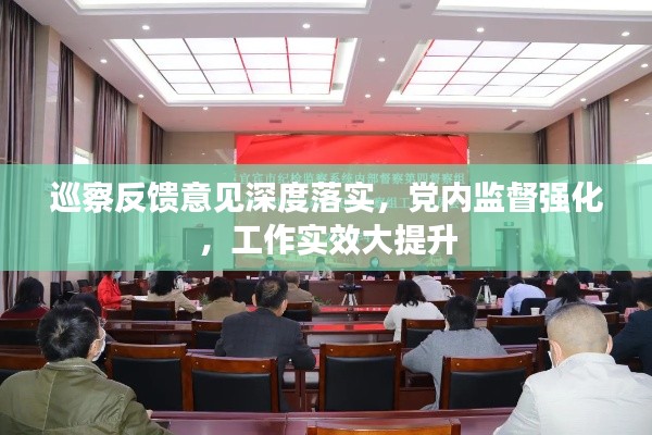 巡察反馈意见深度落实,党内监督强化,工作实效大提升