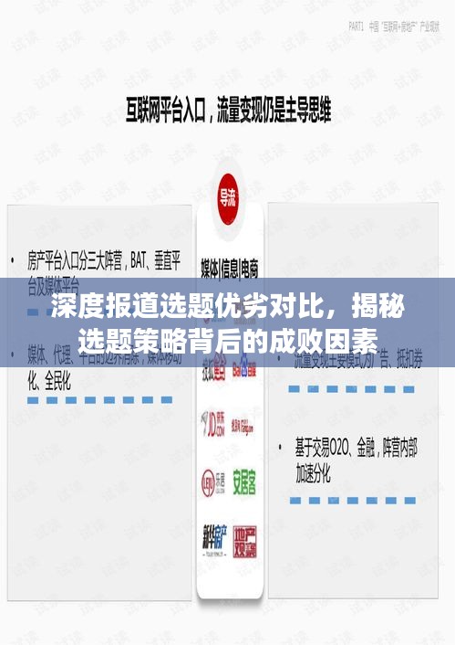 深度报道选题优劣对比,揭秘选题策略背后的成败因素