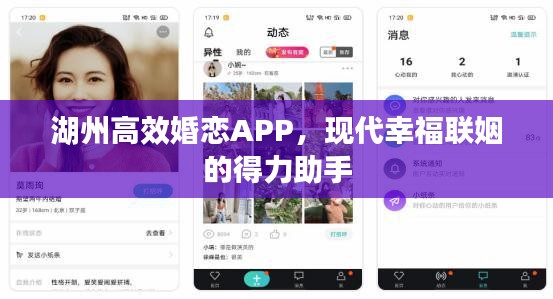 湖州高效婚恋APP,现代幸福联姻的得力助手